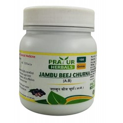 Prayur Herbals Ayurvedic Jambu Beej Churna (Pack of 2)
