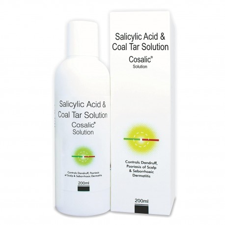 Salve Cosalic Coal Tar & Salicylic Acid Shampoo 200ml