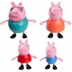 Sudram Awesome Pep-pa Pig Family Toy Set (Set of 4)