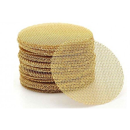 Pipe Screens/Mesh for Water Pipes and Bongs - (Pieces 50)