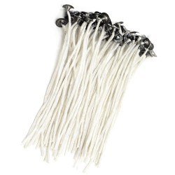 Asian Hobby Crafts Cotton Candle Wicks Thread (Pack of 50)