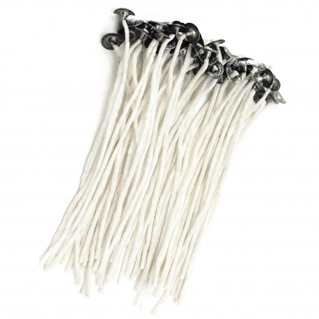 Asian Hobby Crafts Cotton Candle Wicks Thread (Pack of 50)
