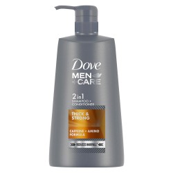 Dove Men+Care Thick & Strong 2in1 Shampoo+Conditioner - 650ml