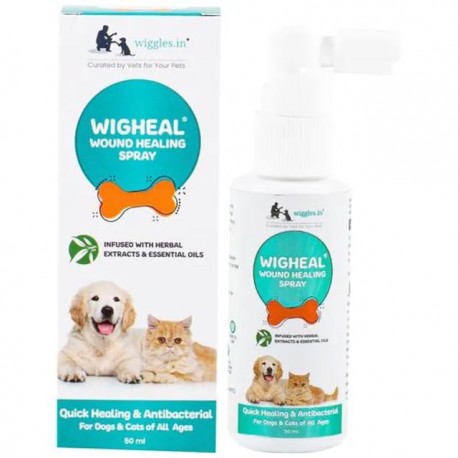 Wiggles.in Wigheal Wound Healing Spray - 50ml