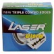 Laser Shaving Ultra Double Edge Safety Razor Blades with Triple Coated Edges - Set of 50 Pieces