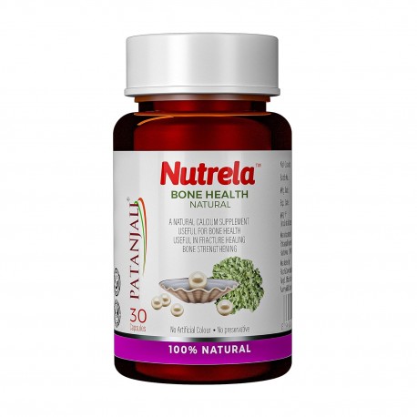 Nutrela Bone Health Natural Calcium Supplement - 30 Caps