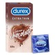 Durex Extra Thin Intense Chocolate Flavoured Condoms For Men (Pack of 5)