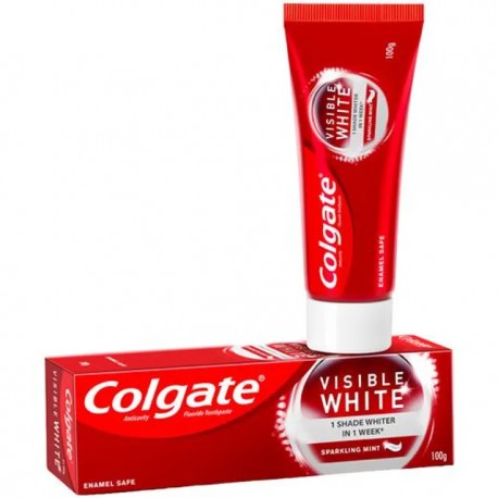 Colgate Visible White Teeth Whitening Toothpaste - 100gm