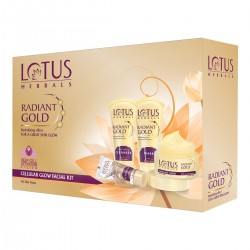 Lotus Herbals Radiant Gold Facial Kit -170gm