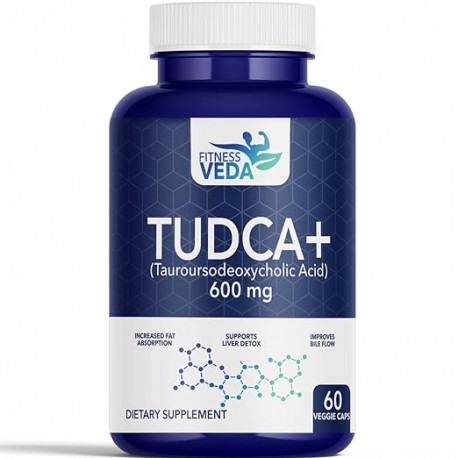 Fitness Veda Liver Detox Supplement Tudca + 600 mg