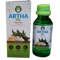 Herbs N Drugs Ayurvedic Artha Pain Relief Oil - 100ml (Pack Of 4)