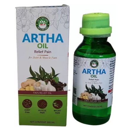 Herbs N Drugs Ayurvedic Artha Pain Relief Oil - 100ml (Pack Of 4)