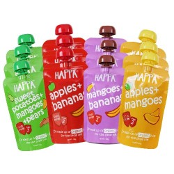 Happa Organic Food, Fruit Puree (12 Pcs)