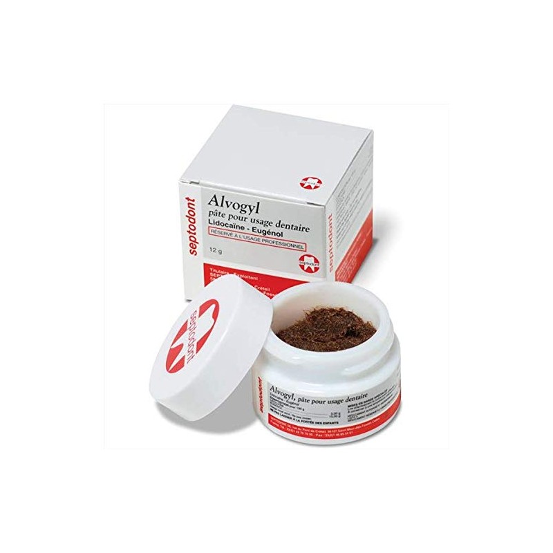 Septodont Alveogyl Paste – Dry Socket Treatment Dental Material – 10gm
