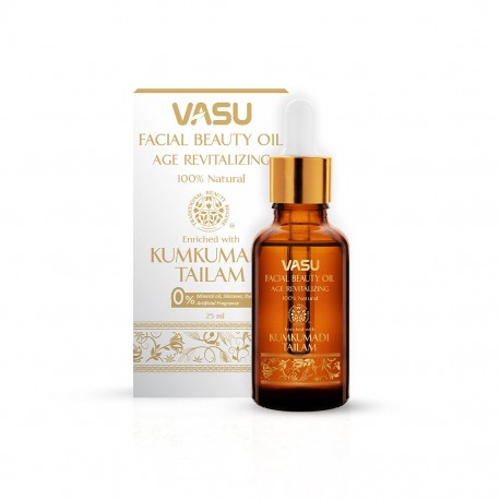 Vasu Facial Beauty Oil enriched with Kumkumadi Tailam 25 ml