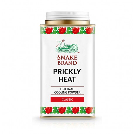 Snake Brand Prickly Heat Cooling Talcum Powder -140gm (Pack of 3)
