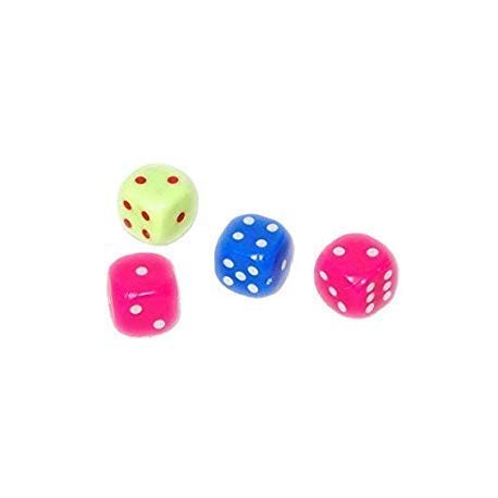 Kunslter Plastic Spot Dice - 4 Dice