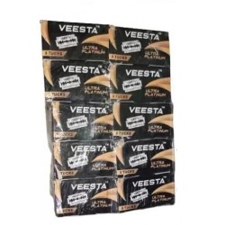 Pascom Veesta Platinum Shaving Triple Coated Edges with Safety Razor Blades  (Pack of 10)