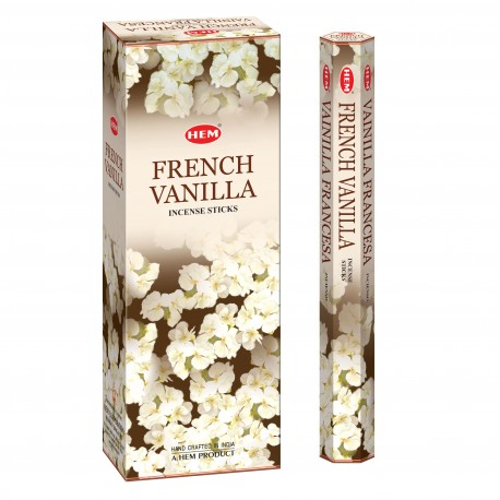 HEM French Vanilla Incense Sticks - Pack of 6