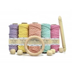 Craft Affair 3ply Cotton Cord Kit
