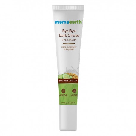 Mamaearth Bye Bye Dark Circles, Under Eye Cream for Dark Circles 20ml