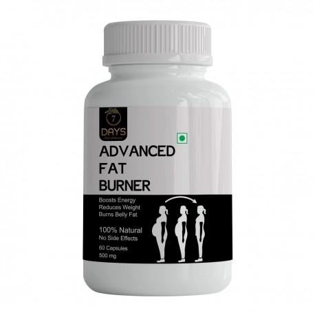 7 Days Advanced Weight Loss Fat Burner 500mg Capsule