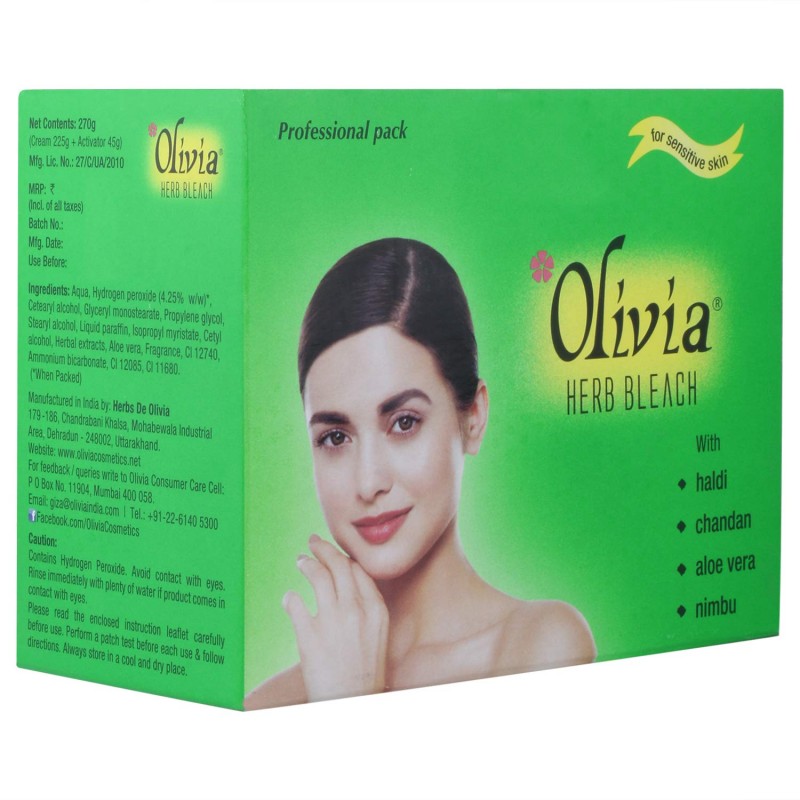 Olivia Herb Bleach For Sensitive Skin 270gm
