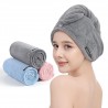 Aikaos Microfiber Hair Towel Wrap for Women (Pack Of 3)