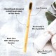 The Mouth Company Premium Bamboo Toothbrush (Pack of 3)