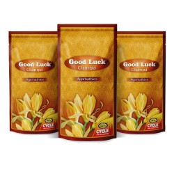 Cycle Pure Agarbatti GoodLuck Champa Incense Sticks - 250gm (Pack of 3)