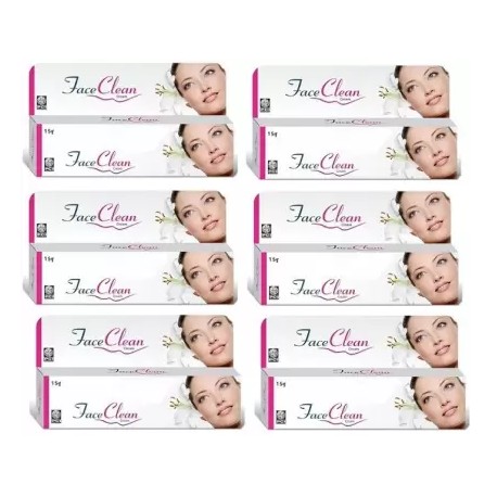 PCI Face Clean Skin Fairness Cream - 15gm (Pack of 6)