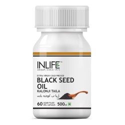 Inlife Black Seed Oil (Extra Virgin Cold Pressed 500mg) - 60 Caps