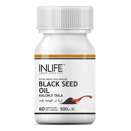 Inlife Black Seed Oil (Extra Virgin Cold Pressed 500mg) - 60 Caps