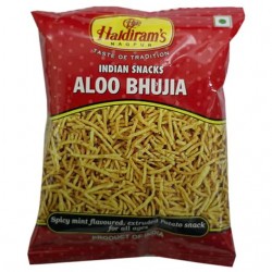 Haldiram's Namkeen Aloo Bhujia - 42gm (Pack of 10)