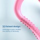 AGARO YR1421, Yoga Ring, 2 Piece, Great for Yoga Purple & Pink