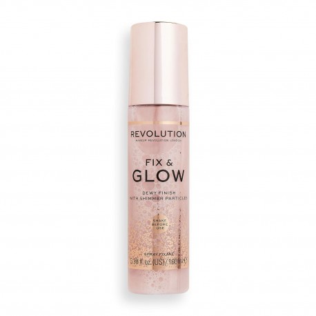 Makeup Revolution Fix & Glow Fixing Spray for Long Lasting Makeup 100ml