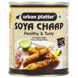 Urban Platter Soya Chaap in Brine, 800g