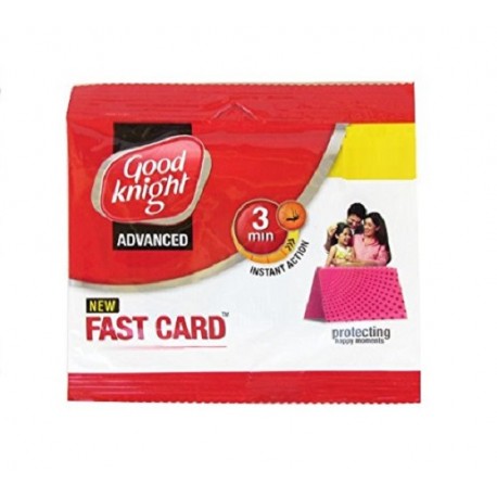 Good Knight Advanced Fast Card - 10 Units [Pack of 15]