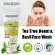 UrbanBotanics Tea Tree, Basil & Purifying Neem Face Wash - 100ml