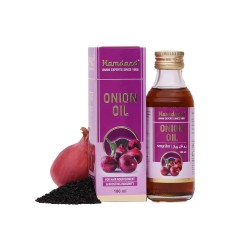 Hamdard Onion All-natural Hair Oil 100ml Pack of 2