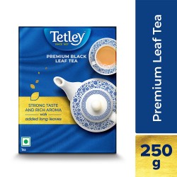 Tetley Premium Black Leaf Tea with Added Long Leaves 250g