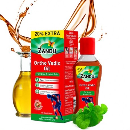 Zandu Ortho Vedic Knee & Joint Pain Oil 120ml