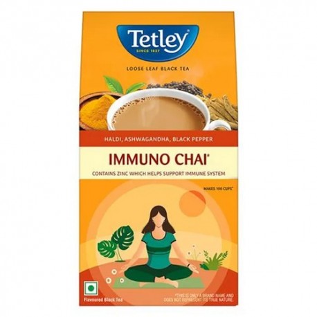 Tetley Immuno Chai Loose Leaf Flavoured Black Tea 200g