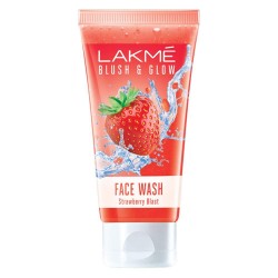 Lakme Blush & Glow Gel Face Wash, Strawberry Blast 100gm