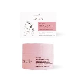 Foxtale Skin Repair Cream with Olive Leaf Extract Provitamin B5 and Niacinamide for Dry and Sensitive Skin TypesMen & Wome 50g