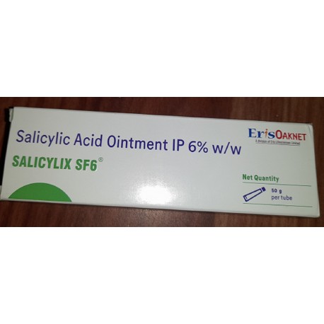 Salicylic Acid SF 6 % Ointment 50gm
