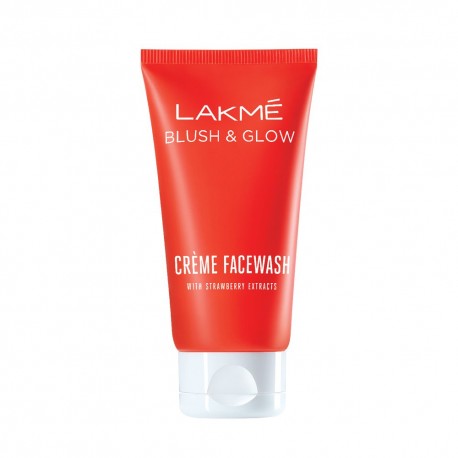 Lakme Strawberry Creme Face Wash 100g