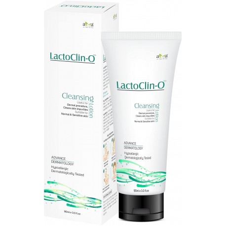 Lactoclin O - Soap Free Herbal Cleanser and Makeup Remover Facewash - 90ml
