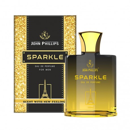 John Phillips Sparkle Occasional Outing Eau De French Perfume For Men - 100 ml