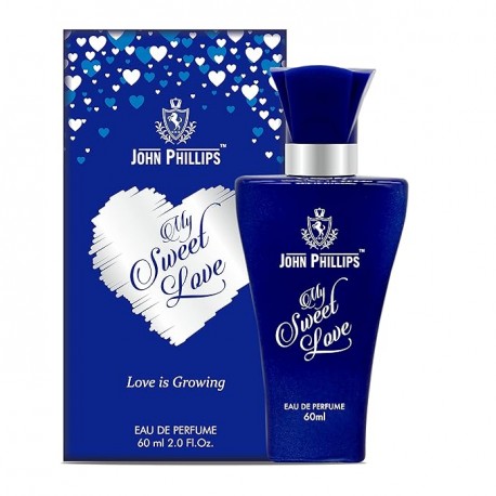 John Phillips  My Sweet Love Occasional Eau De French Perfume For Women 60 ml